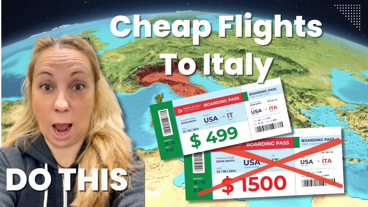 Book Affordable Flights to Italy from Pakistan