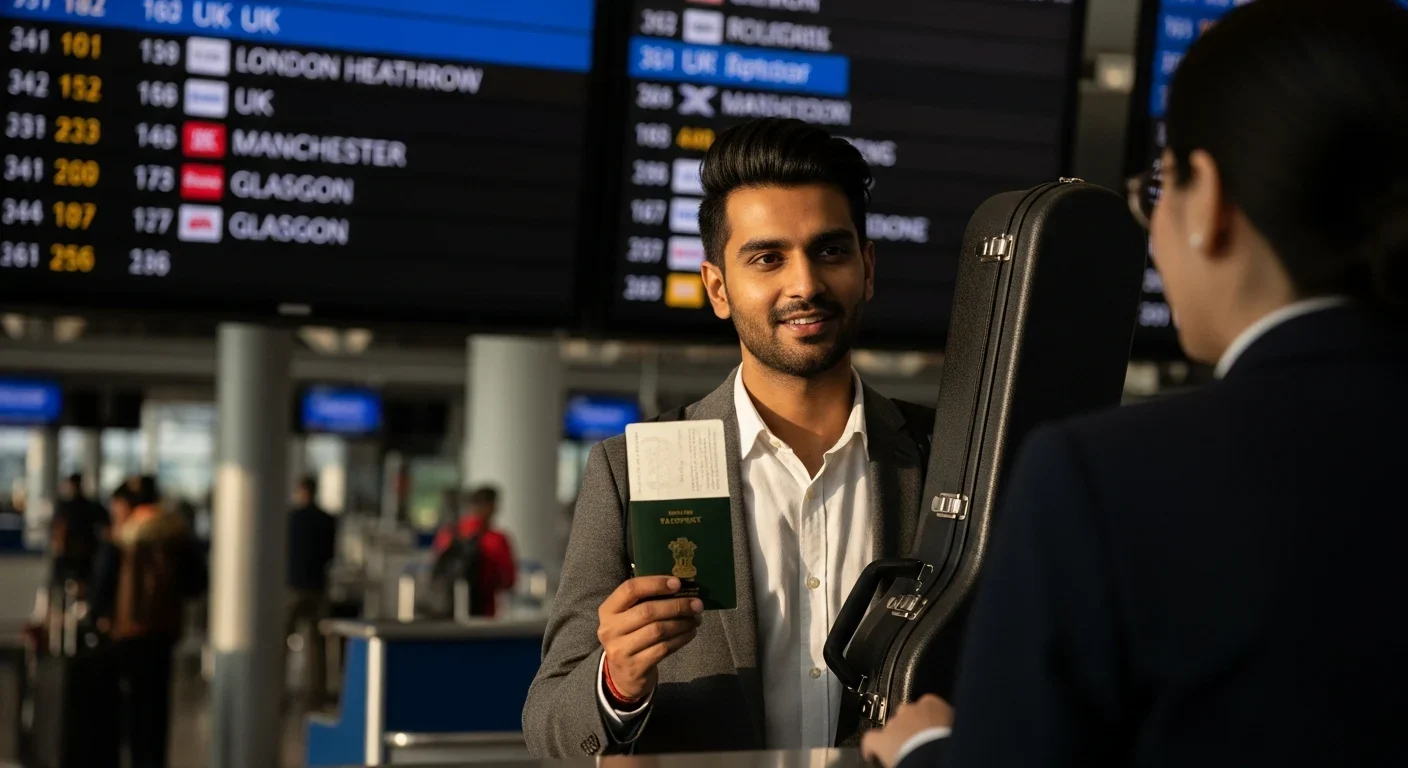 Flight Reservation for UK Visa